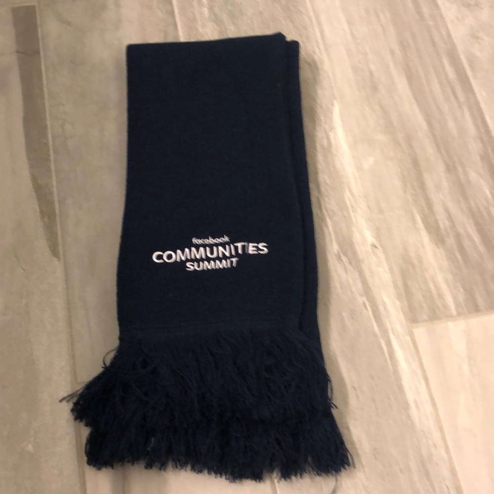 Facebook Communities Summit Scarf